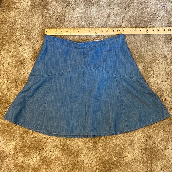 Women’s Madewell Denim Skirt size 6 - Picture 2 of 5